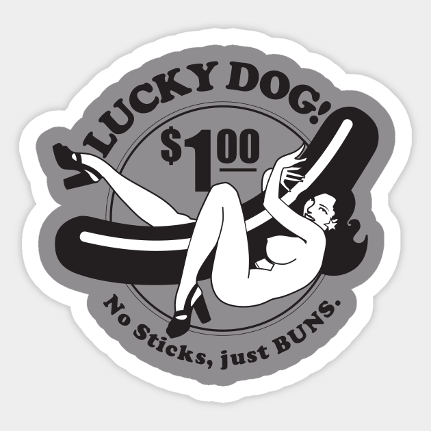 Lucky Dog Sticker by peter2637